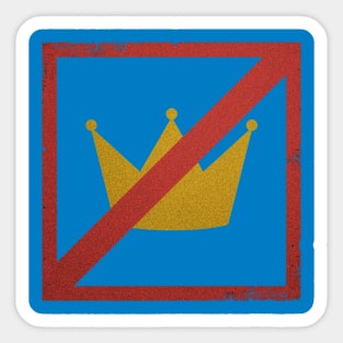 No-Kings-In-America Sticker